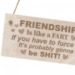 BEST FRIEND PLAQUE Funny Friendship Sign Gift For Him Her