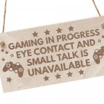 Gaming Signs For Boys Bedroom Man Cave Engraved Sign