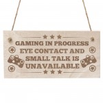 Gaming Door Signs Engraved Gaming Sign Funny Gaming Room