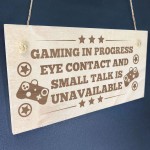 Gaming Door Signs Engraved Gaming Sign Funny Gaming Room