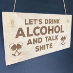 Funny Wooden Hanging Bar Sign For Home Bar Pub Sign Man Cave