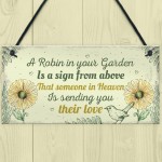 Garden Memorial PACK OF 3 Hanging Signs For Garden Shed