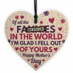 Funny Rude Mothers Day Gifts Novelty Heart Mothers Day Card