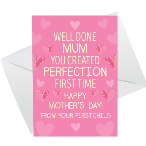 Funny Mothers Day Card From Son Daughter Novelty Card