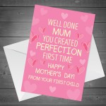 Funny Mothers Day Card From Son Daughter Novelty Card