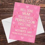 Funny Mothers Day Card From Son Daughter Novelty Card