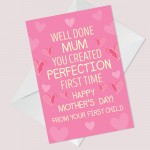 Funny Mothers Day Card From Son Daughter Novelty Card