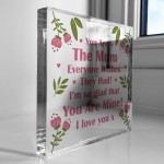 Gifts for Mum Birthday Gifts Acrylic Plaque Mum Gifts