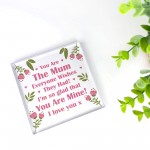 Gifts for Mum Birthday Gifts Acrylic Plaque Mum Gifts