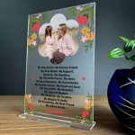 Personalised My Mum Custom Photo Plaque Birthday Gift For Mum