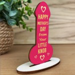 Funny Mothers Day Gift From Son Wood Plaque Joke Humour