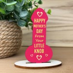 Funny Mothers Day Gift From Son Wood Plaque Joke Humour