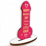 Funny Mothers Day Gift From Son Wood Plaque Joke Humour