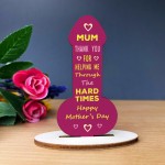 Mum Gifts From Daughter Son Mothers Day Gifts Funny Wood Plaque 