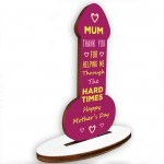 Mum Gifts From Daughter Son Mothers Day Gifts Funny Wood Plaque 