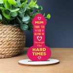 Funny Mothers Day Birthday Gift For Mum Wooden Plaque Mum Gift