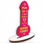 Funny Mothers Day Birthday Gift For Mum Wooden Plaque Mum Gift