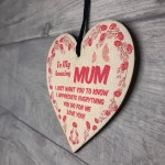 Mum Gifts From Son Daughter For Mothers Day Birthday Heart