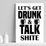 Novelty Alcohol Plaque Bar Signs For Home Bar Man Cave Print