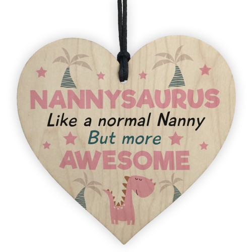  Gift For Nanny For Mothers Day Nannysaurus Birthday Gift