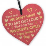 Mothers Day Card And Heart Novelty Bundle Funny Mum Gifts