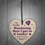 Funny Anniversary Card And Heart Bundle Gift For Boyfriend