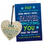 Funny Dad Card From Daughter Son Birthday Fathers Day Bundle