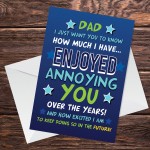 Funny Dad Card From Daughter Son Birthday Fathers Day Bundle