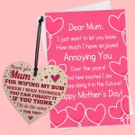 Funny Mothers Day Gift Humour Mothers Day Card From Daughter Son