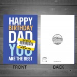 Dad Birthday Card Funny Birthday Card Funny Card Reduced Card