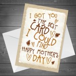 Funny Mothers Day Cards For Mum Novelty Joke Mum Nan Cards 