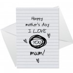 Funny Mothers Day Rubbish Card Novelty Joke Card For Mum 