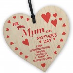 For You Mum On Mothers Day Gift Heart Mum Gifts Daughter Son