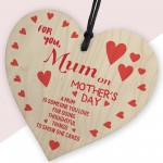 For You Mum On Mothers Day Gift Heart Mum Gifts Daughter Son