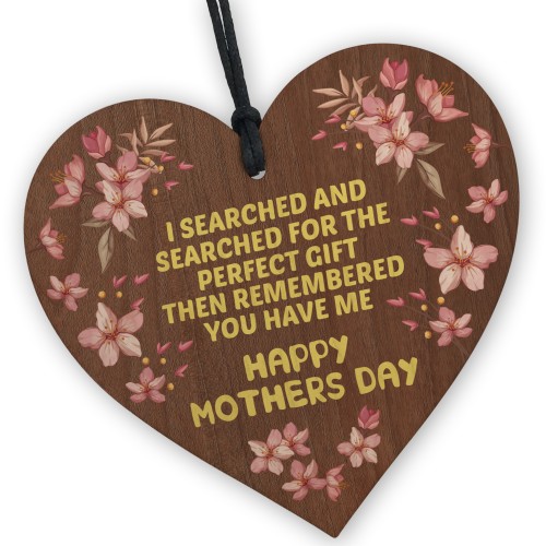 FUNNY Mothers Day Plaque Joke Gift For Mum For Mothers Day