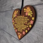 Mum Gifts Wooden Heart Poem Mothers Day Gift Birthday Gift Ideas