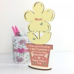 Special Mothers Day Gifts From Daughter Son Love Wooden Flower