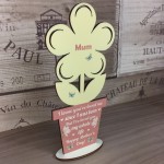 Special Mothers Day Gifts From Daughter Son Love Wooden Flower