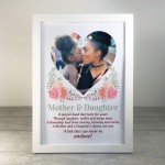 PERSONALISED Mum Daughter Framed Photo Print Birthday Mothers