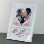 PERSONALISED Mum Daughter Framed Photo Print Birthday Mothers