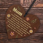 Heartfelt Message For Mum On Mothers Day Mum Birthday Gift