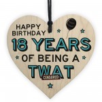 Funny 18th Birthday Gifts For Son Him Heart 18th Birthday Card