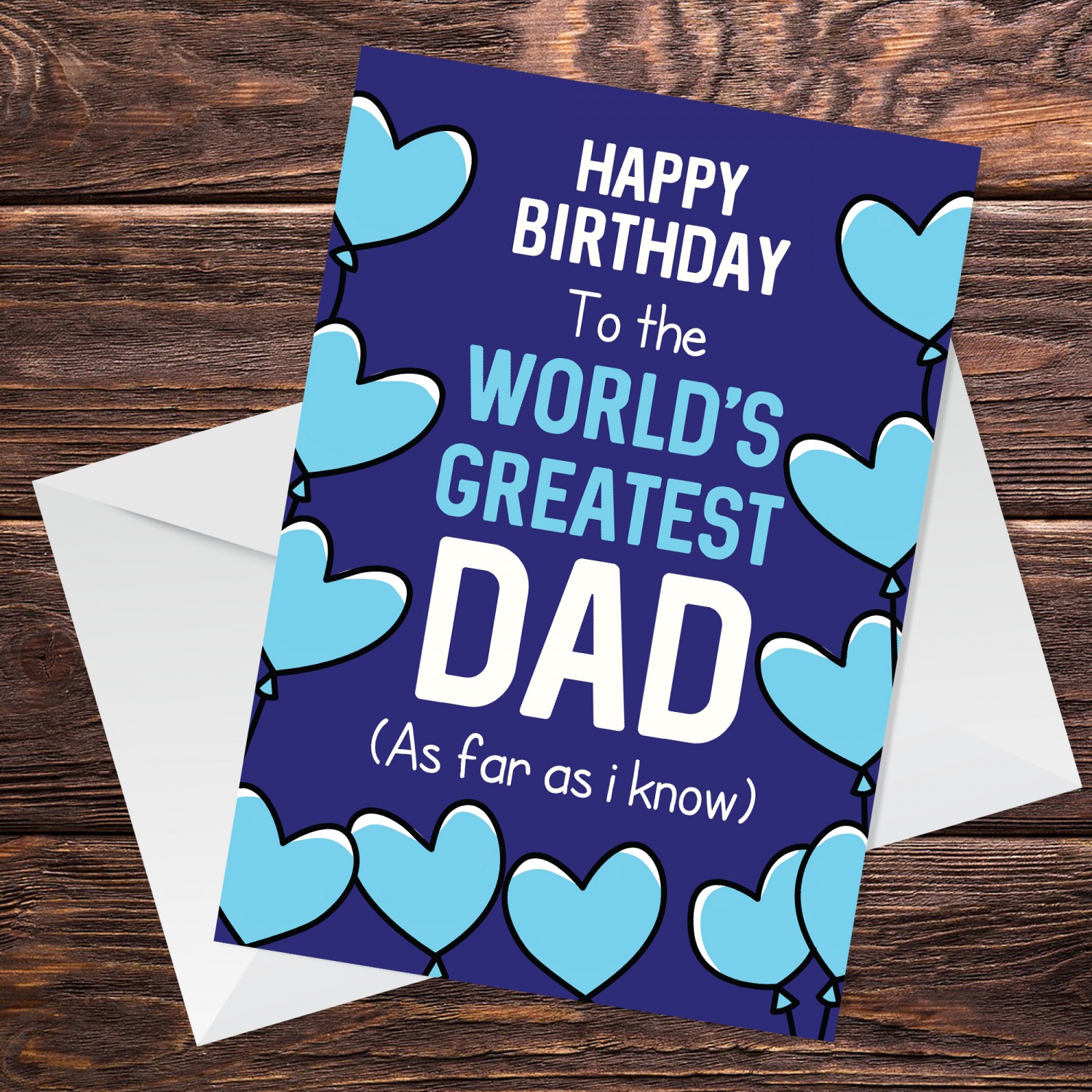 Funny Greeting Card for Dad Greatest Dad Birthday Card