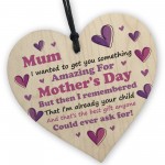 Joke Funny Mothers Day Gift For Mum From Daughter Son Heart