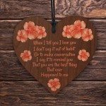 Tell You I Love You Heart Anniversary Romantic Message Gift