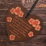 Tell You I Love You Heart Anniversary Romantic Message Gift