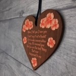 Tell You I Love You Heart Anniversary Romantic Message Gift