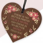 Sister Wooden Handmade Sentimental Message Perfect Birthday Gift