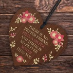 Sister Wooden Handmade Sentimental Message Perfect Birthday Gift