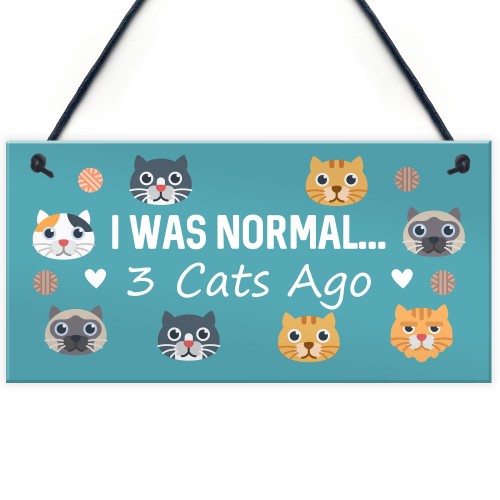 Cat Sign for Your Home Perfect Birthday Gift for Cat Lovers